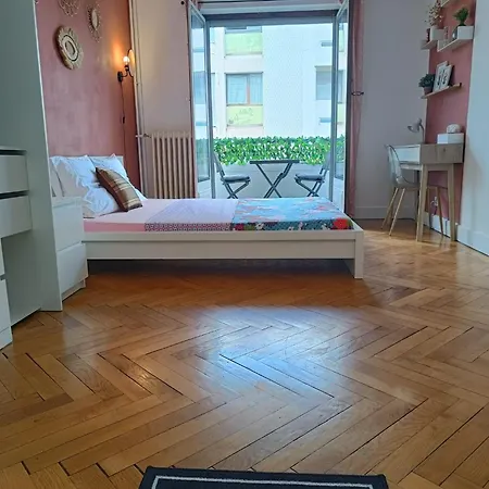 Belle D'hôte Avec Balcon Privé - 3 Mins Gare - Genève Accès Direct * Annemasse